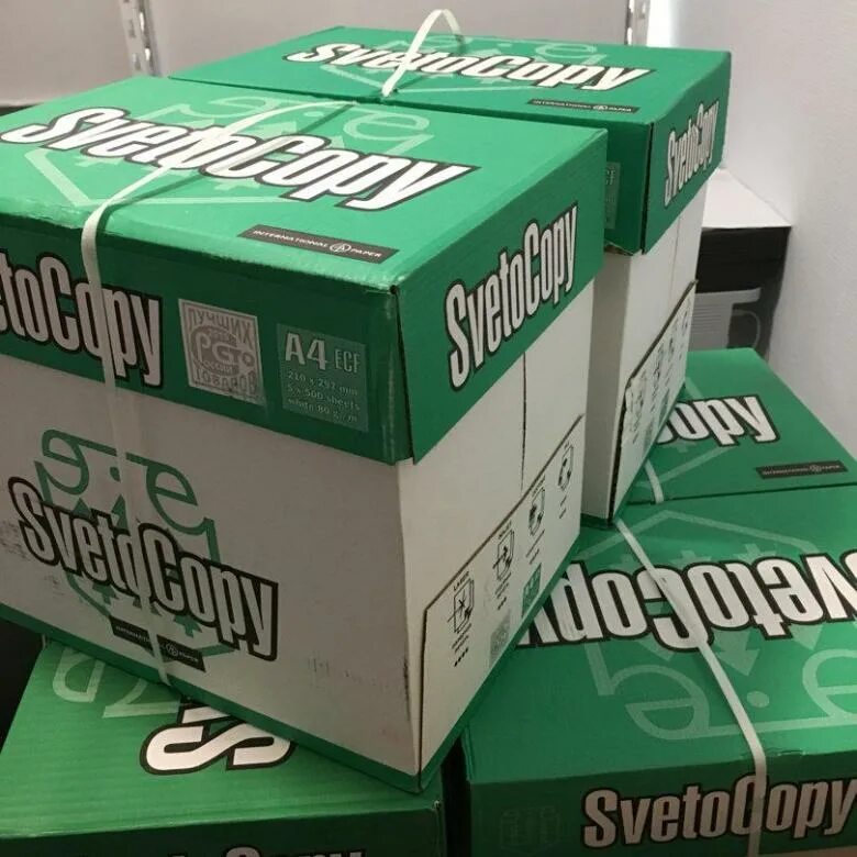 Бумага офисная А4, 80 г/м2, 500 л., марка С, SVETOCOPY CLASSIC, Россия, 146% (CI