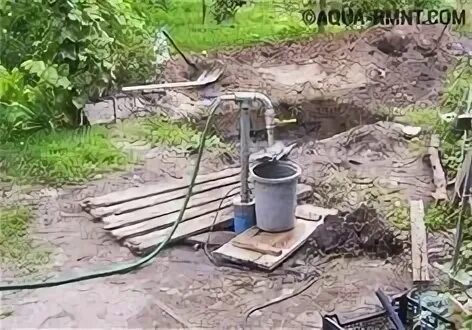 Как проводят скважину в дом видео