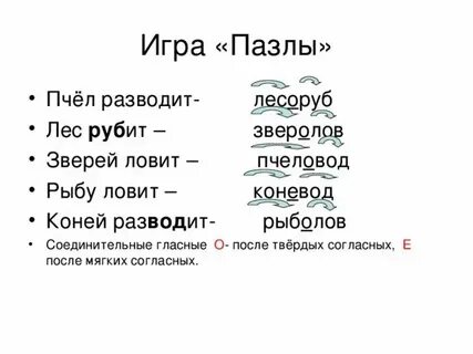 Сложное слово из 3 букв