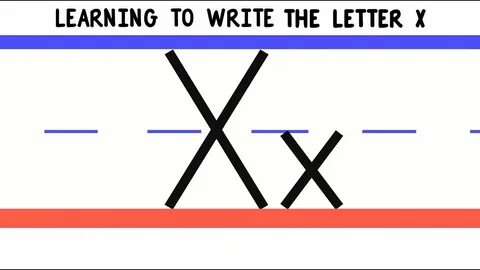 Write x