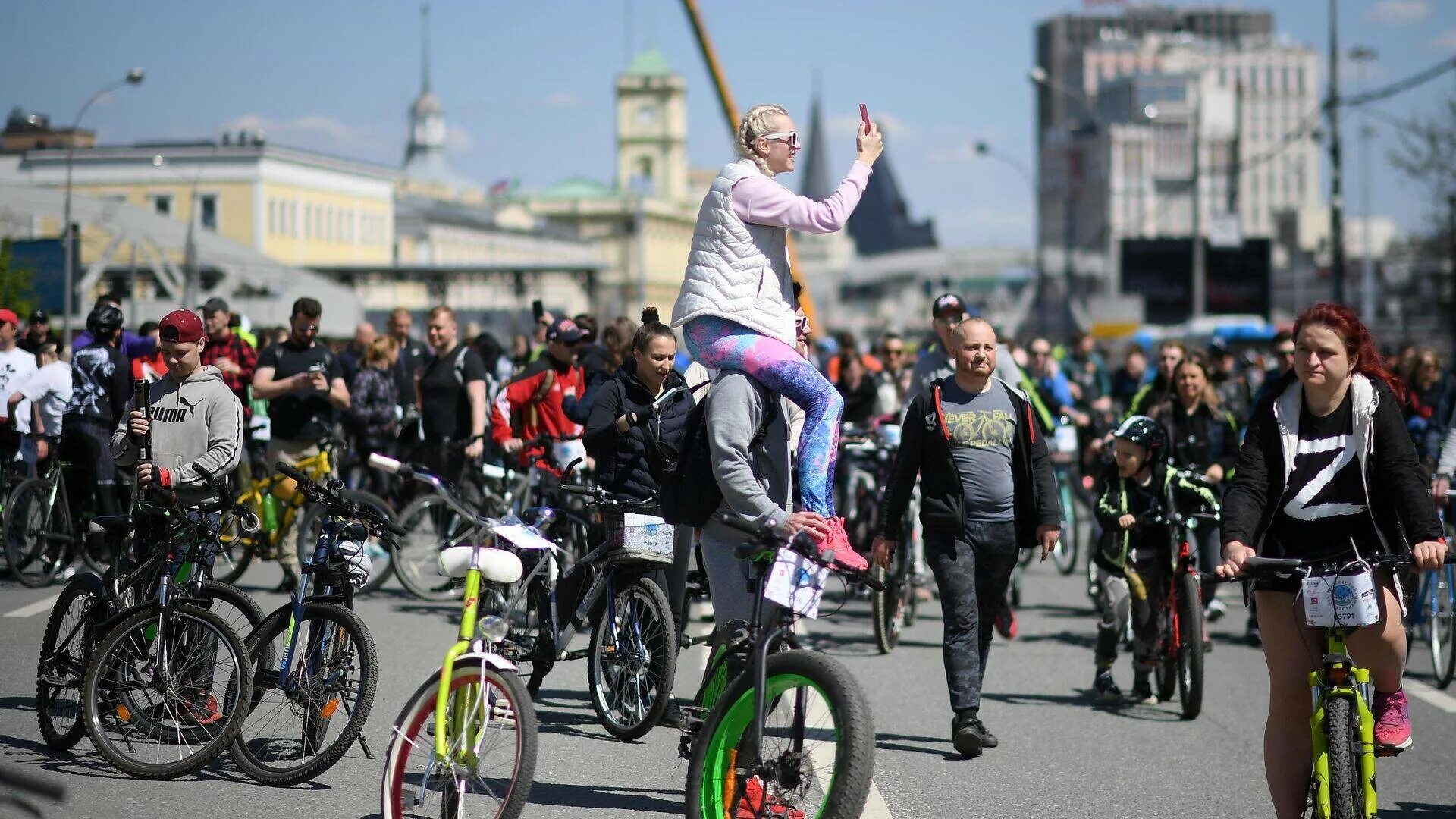 Велопробег в москве 6 июля маршрут