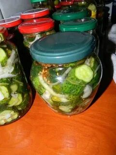 Маринованные огурцы с луком рецепты