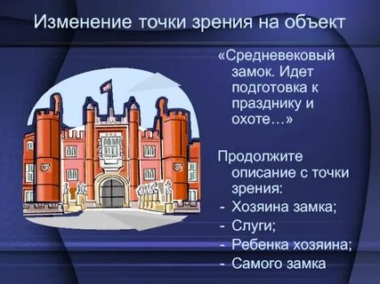 Продолжить описывать