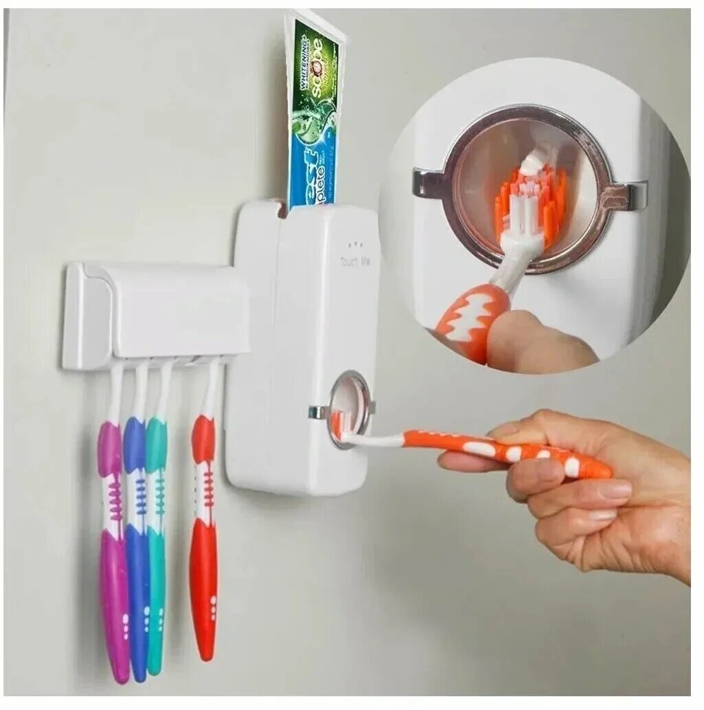 Дозатор пасты купить. Автоматический дозатор для зубной пасты Toothpaste Dispenser. Дозатор пресс для зубной пасты Toothpaste Dispenser. Диспенсер для зубной пасты и щеток автоматический JX-5588. Выдавливалка зубной пасты автоматическая.