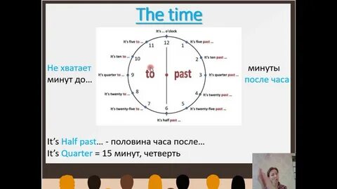 В котором часу английский