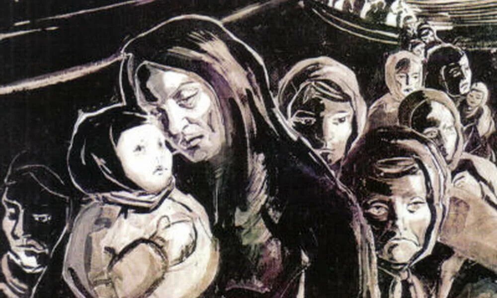 23 1944 депортация чеченцев. Рисунки депортации. Депортация ингушского народа 23 февраля 1944. Депортация ингушей 23 февраля 1944 года. Депортация ингушского народа 23 февраля 1944.