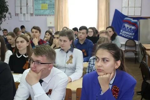 9 мая старшеклассники