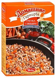 Гречка с овощами увелка