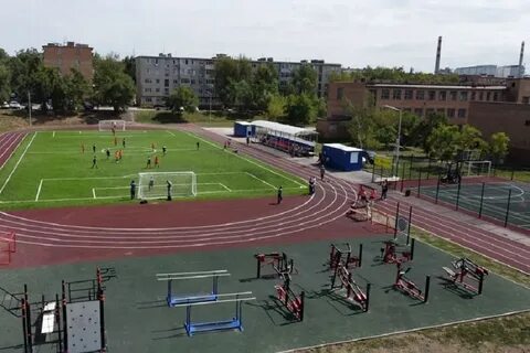 Открыт спорткомплекс