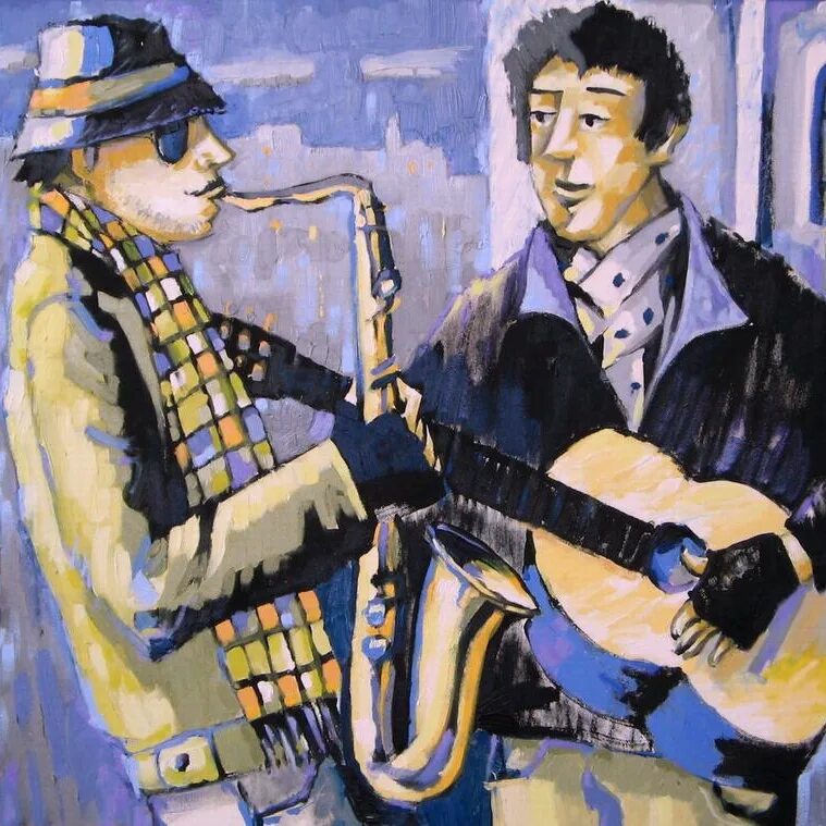 Музыканты картины художников. Композиция музыканты. Композиция музыкант. Контрабасист джаз картина. Композиция музыкант.