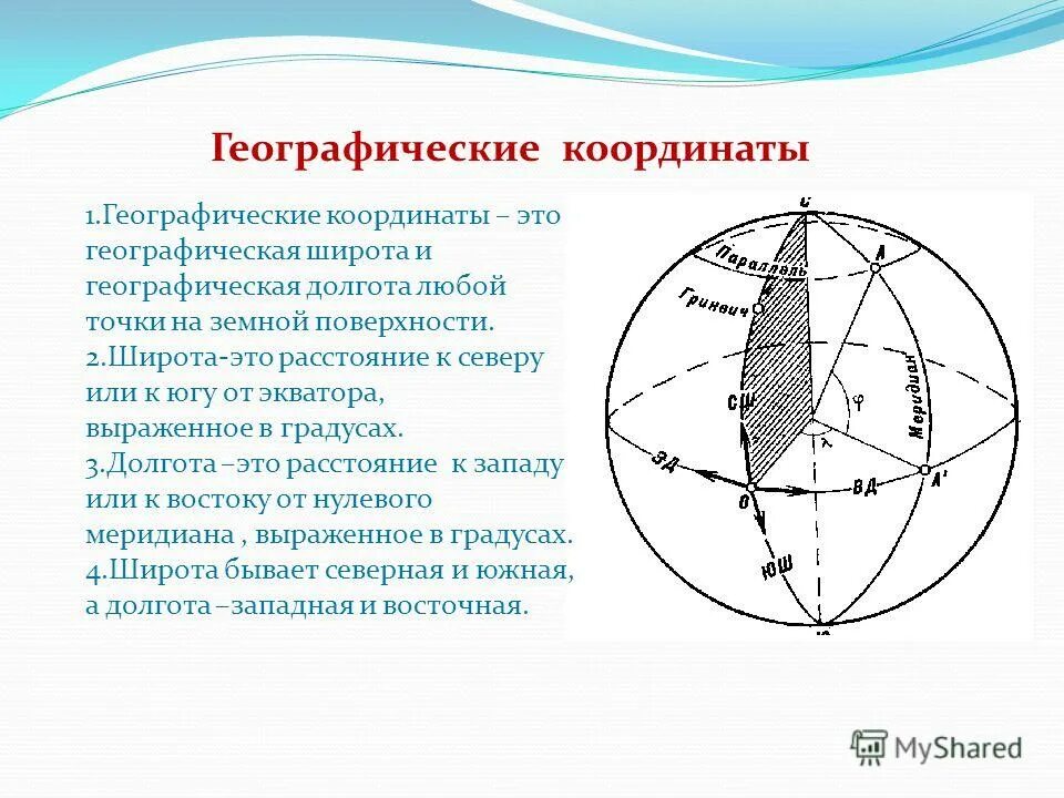 Географические координаты презентация 5. Широта. Широта и долгота. Географические координаты широта и долгота. Географическая широта и географическая долгота.