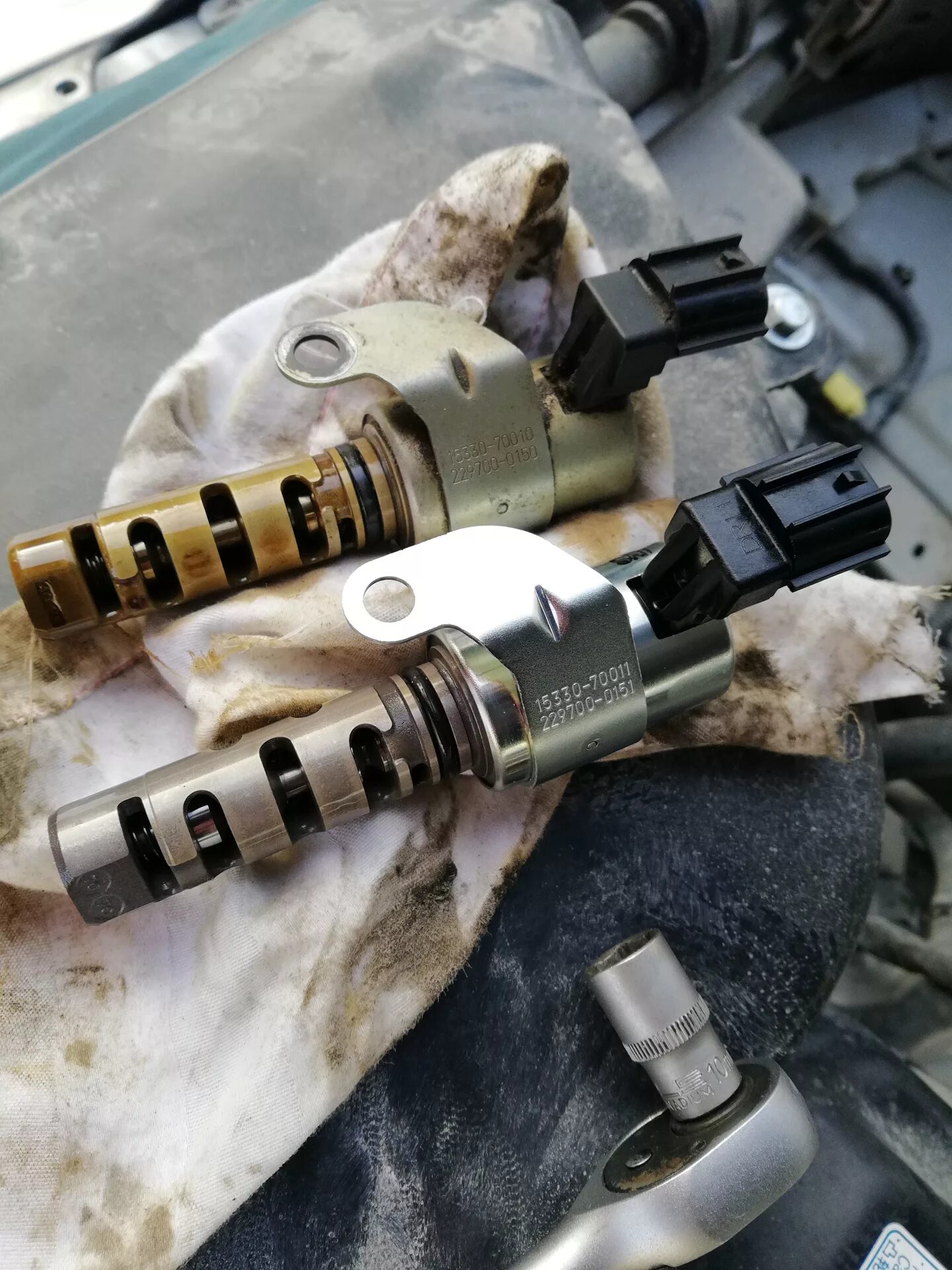 Купить Клапан VVT-I на двс 1MZ- FE в Новосибирске по цене: 1 000 ₽ - частное объ