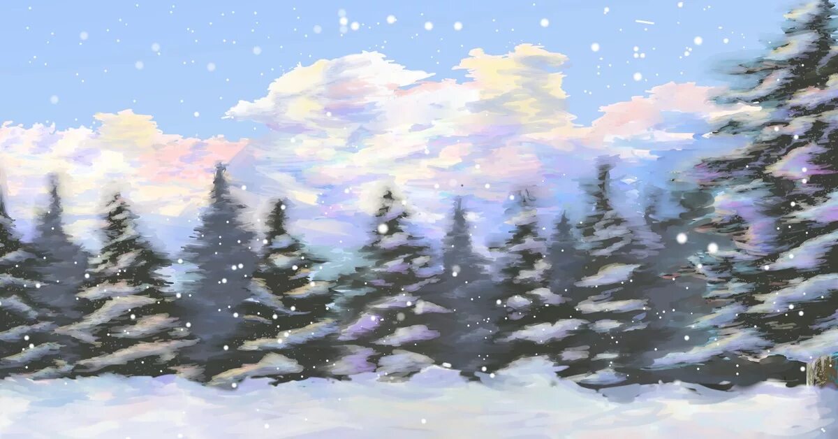 Ночной зимний пейзаж красками. Зимнее небо живопись. Зима небо рисунок. Красивые зимние пейзажи гуашью. Синий пейзаж акварель.