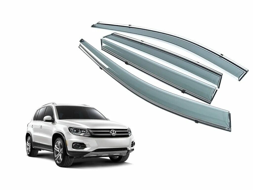 Фольксваген tiguan 2008. Дефлекторы на тигуан 2021. Дефлекторы tiguan. Дефлекторы окон хром volkswagen tiguan 1. Дефлектора tiguan 2.