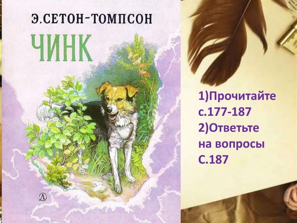 Томпсон рассказы о животных чинк. Томпсон рассказы о животных чинк