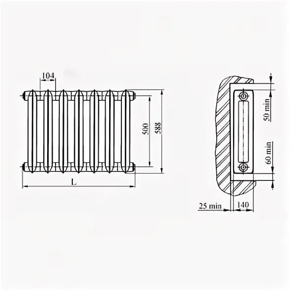 радиаторы чугунные секционные мс-140-108 технические характеристики. радиатор чугунный мс-140 мощность 1 секции квт. радиатор чугунный мс-140 м4 500 1. радиатор отопления чугунный мс 140 технические характеристики. радиатор мс-140-500 паспорт.