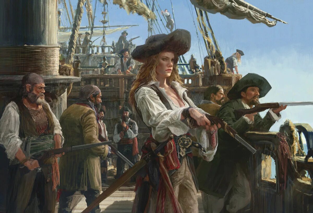Нападение пиратов. Энн Бонни (1700—1782). Энн Бонни. Пират Энн Бонни.