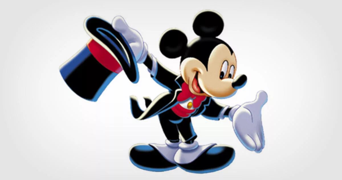 Mickey mouse rebrushed