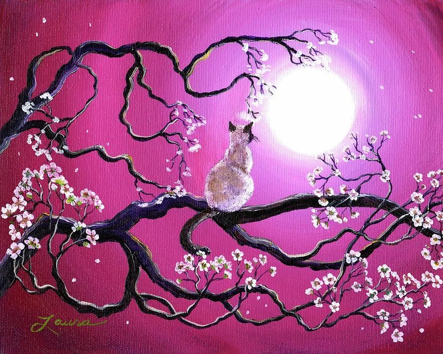 Blossom in my moonlight