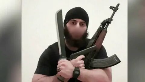 Видео от первого лица террориста с ножом