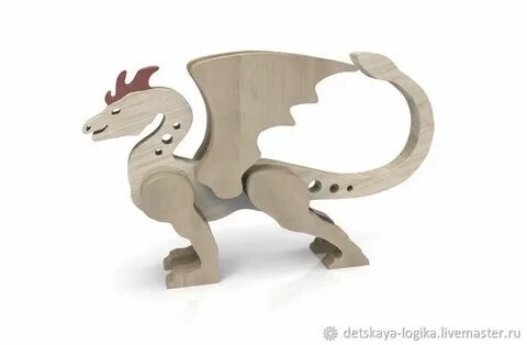 Год дракона из фанеры