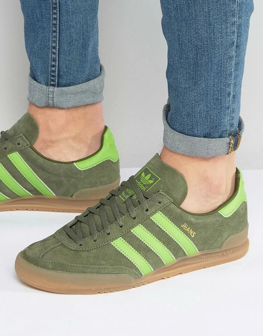 Адидас ориджинал зеленые кеды. Адидас джинс зеленые. Кеды adidas Olive Green. Adidas Originals Jeans кроссовки. Кеды адидас зеленые