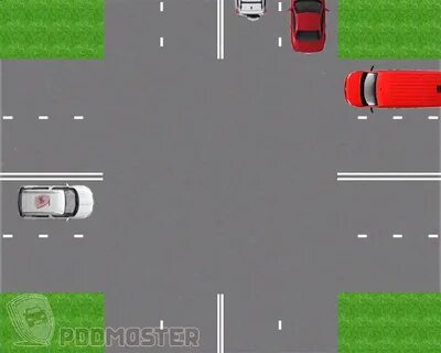 Штраф за поворот налево на перекрестке