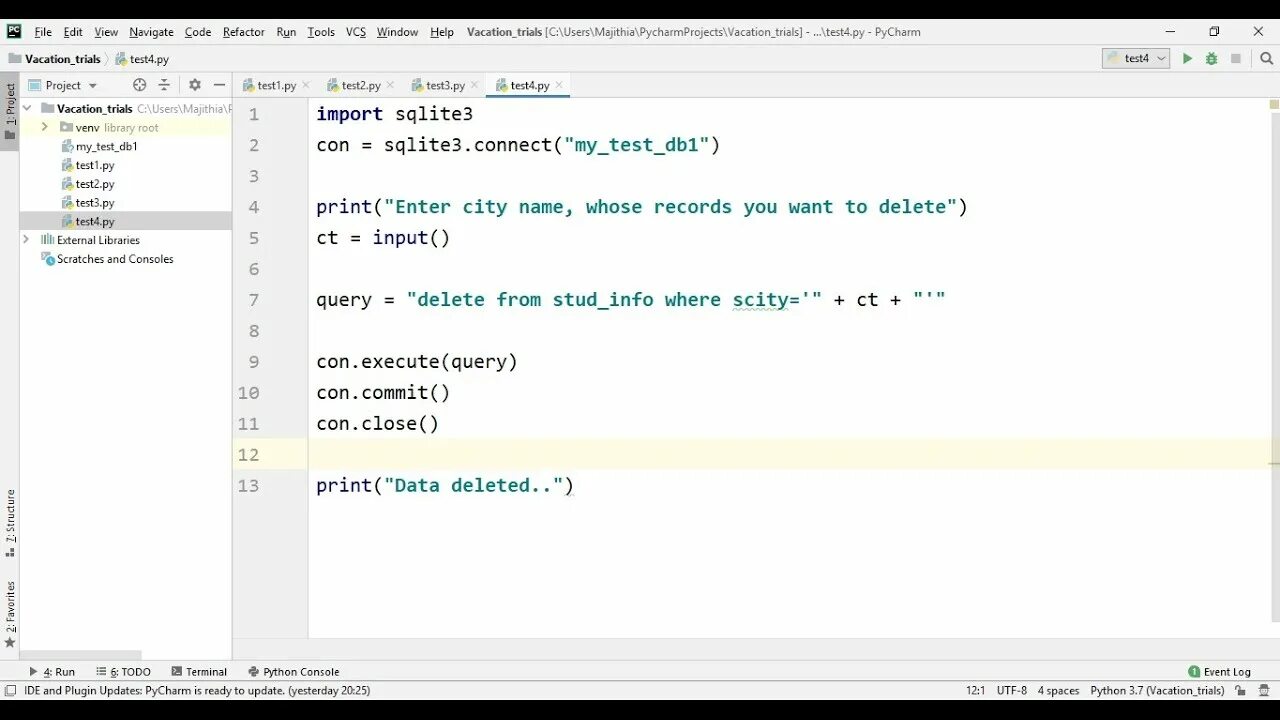 Sqlite3 get. Sqlite запросы python. sqlite python connection. update python. sqlite3 database.