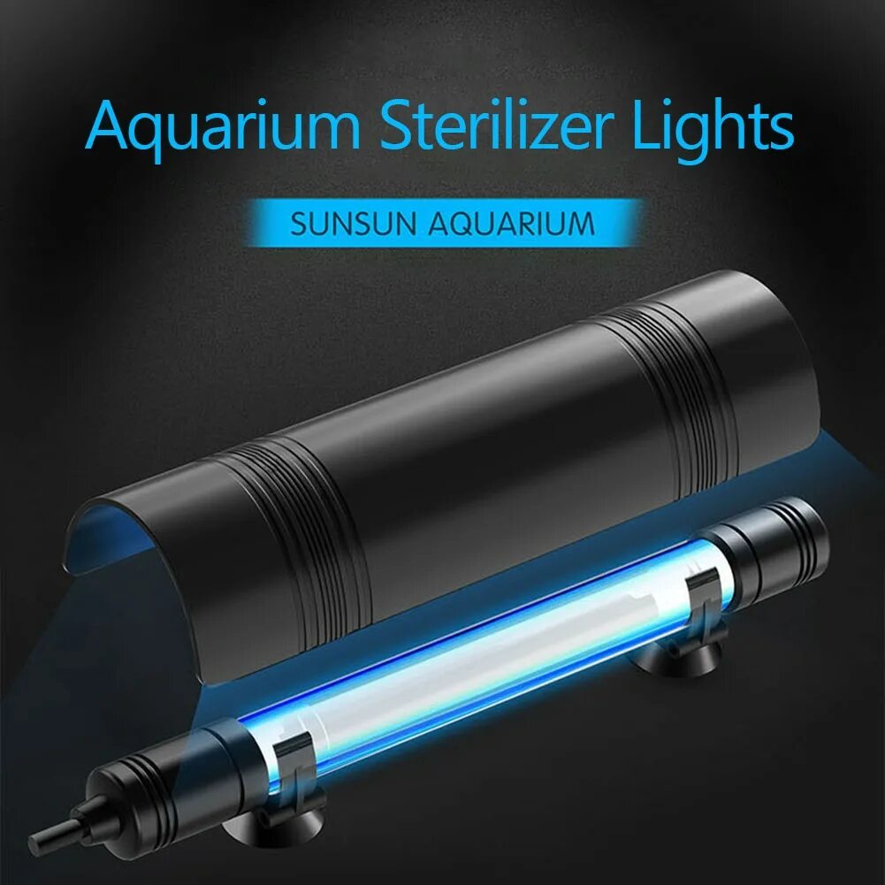 Уф для аквариума купить. Бактерицидная лампа для аквариума. Погружной УФ стерилизатор для емкостей 6м3. УФ-лампа для дезинфекции аквариума. Ультрафиолетовая лампа для дезинфекции аквариума.