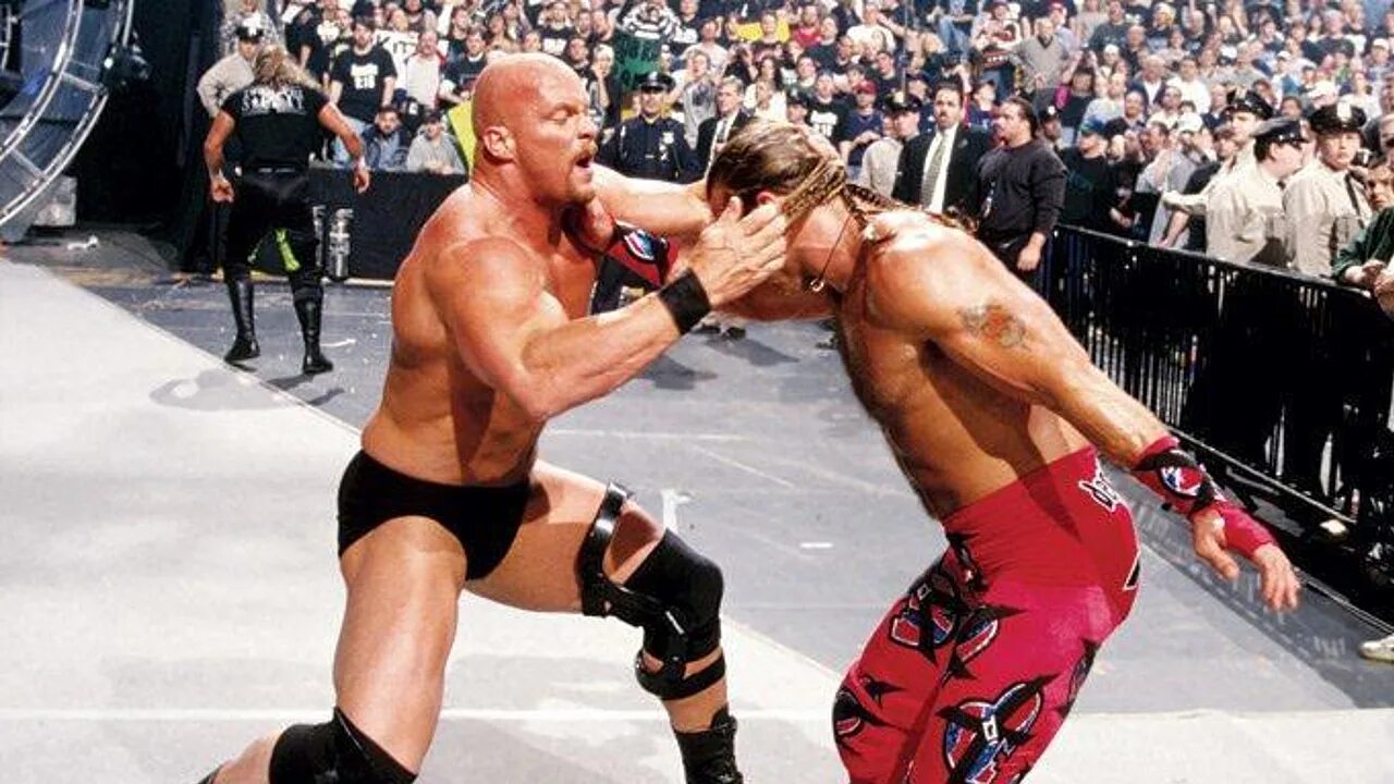 Stone vs. Шон майклз 1997. WRESTLEMANIA 14. Shawn Michaels WRESTLEMANIA 14. Steve Austin vs Shawn Michaels.