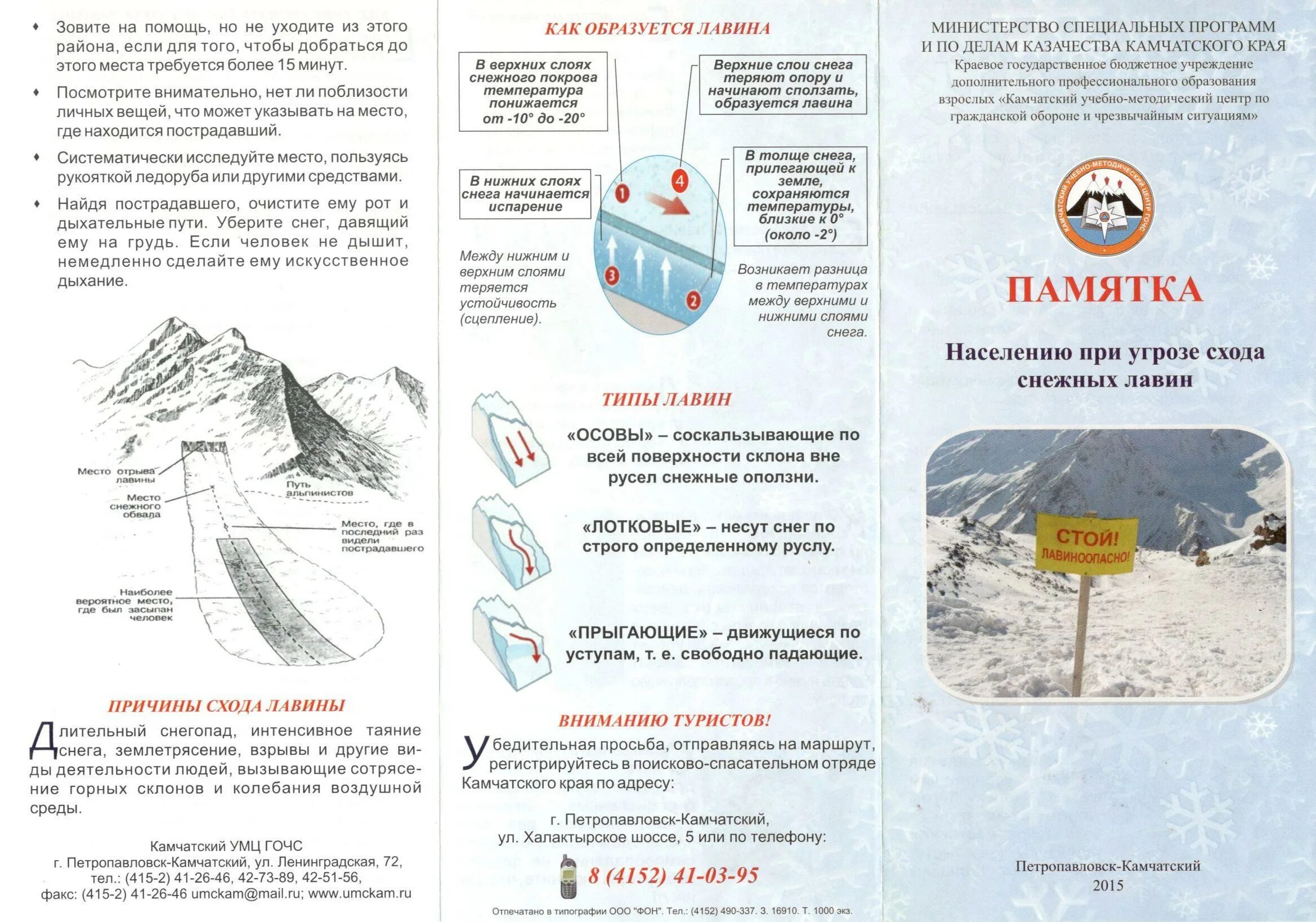 Снежная лавина правила поведения. Памятка лавины. Памятка снежные лавины. Меры безопасности при угрозе схода лавины.
