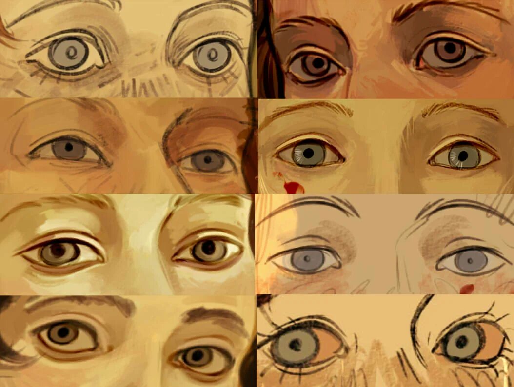 Формы глаз скетч. Глаза в разных ракурсах. Наброски для рисования глаз. Глаза под разными углами. Волевые глаза рисунок.