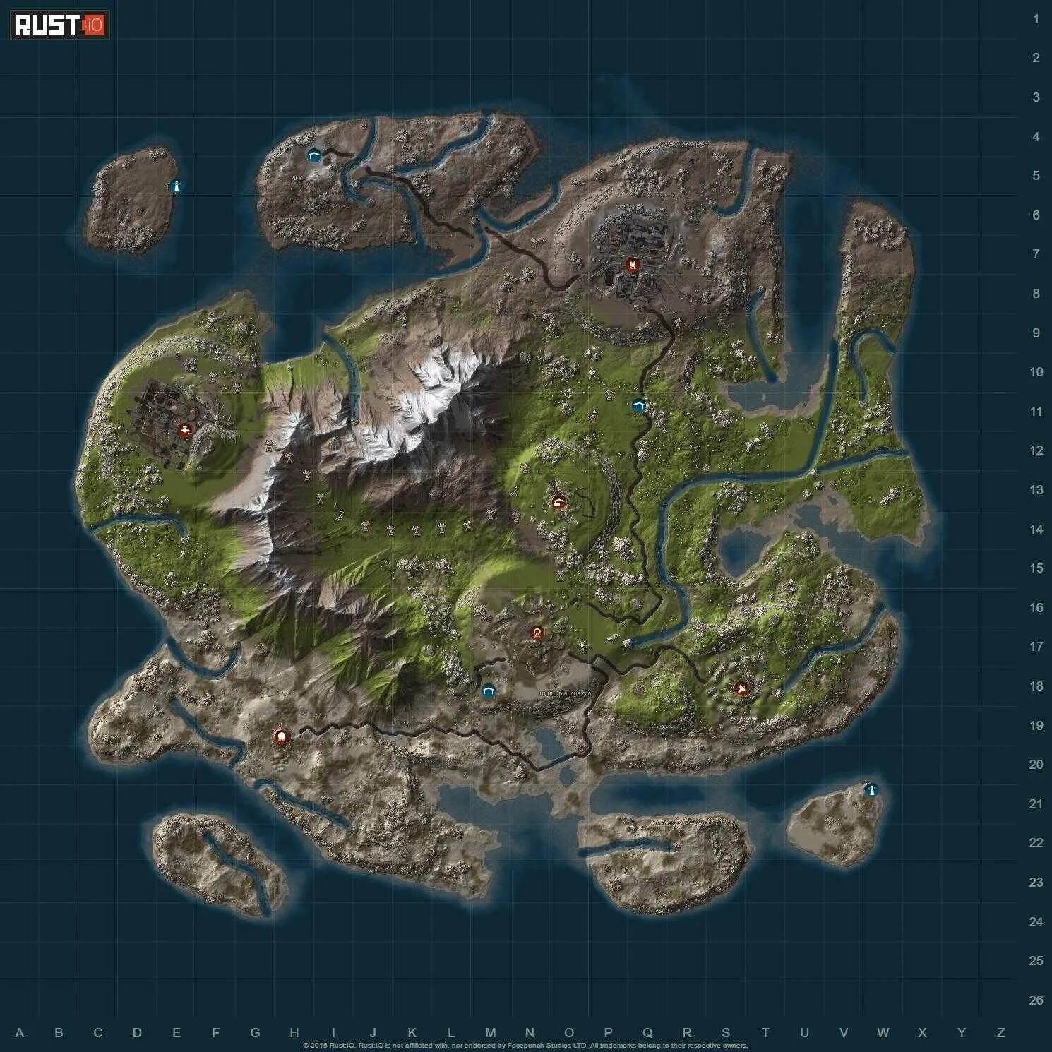 Как открыть карту в раст. Procedural map rust карта. карта баррен раст. карта barren rust пещеры. карта раст 2025.