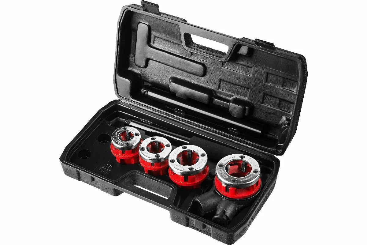 Клупп трубный 1/2" "fit" 70032. Набор резьбонарезной трубный. Набор клуппов 1/2"-1 1/4" gerat 63022. Набор клупп fit 70008. Набор резьбонарезной трубный.