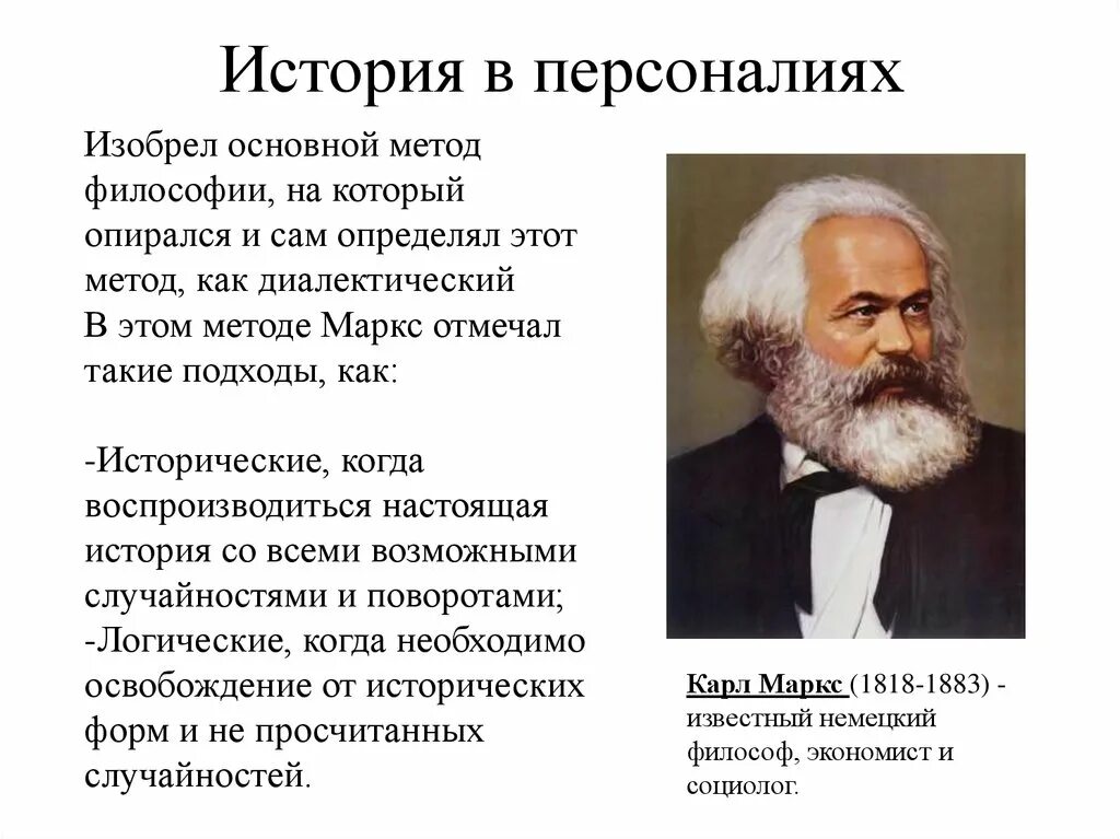 Немецкий философ экономист единомышленник к маркса. Методология Маркса. Персоналии философии. Персоналии это.