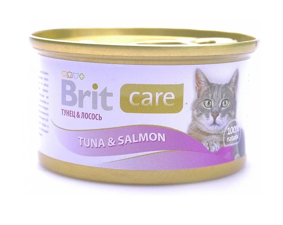 Brit консервы для кошек Tuna Salmon. Brit Care влажный корм для кошек. Brit Care для кошек консервы. Влажный корм Brit Care для кошек, тунец, пауч 80 г. Купить корм брит для кошек