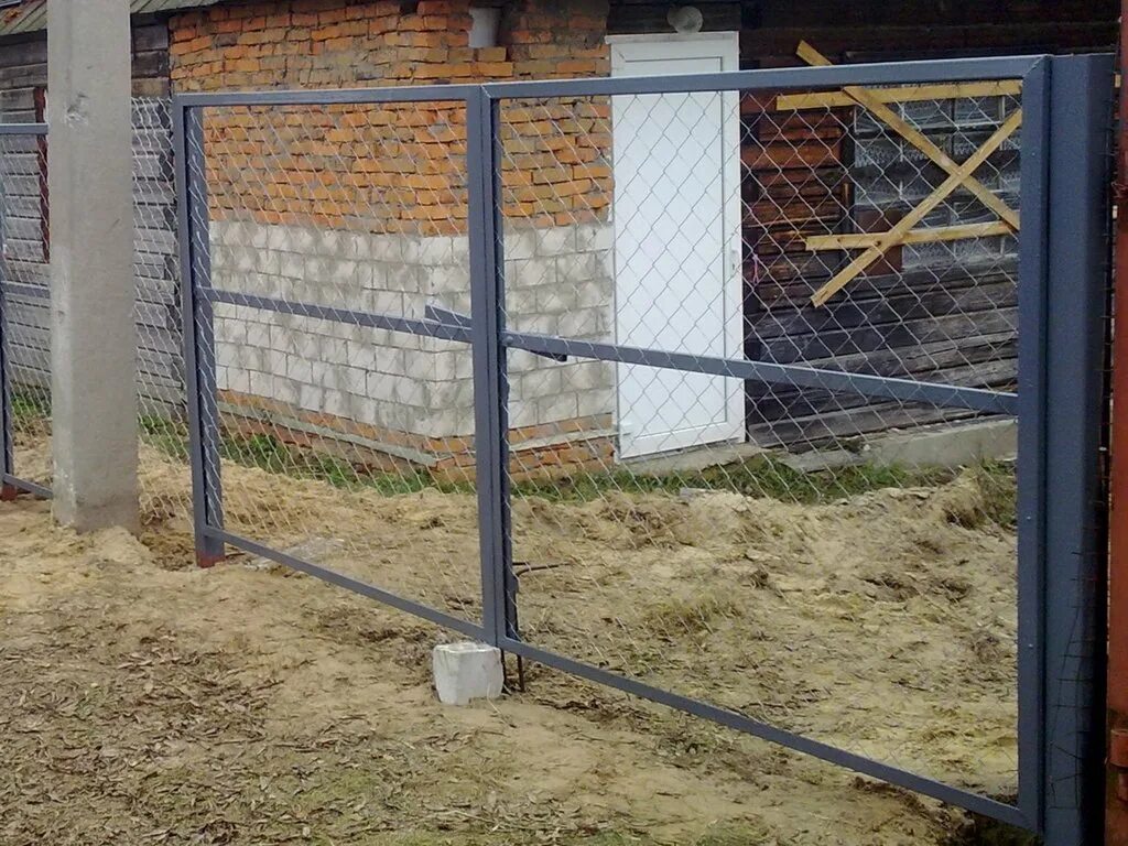 Как приварить сетку