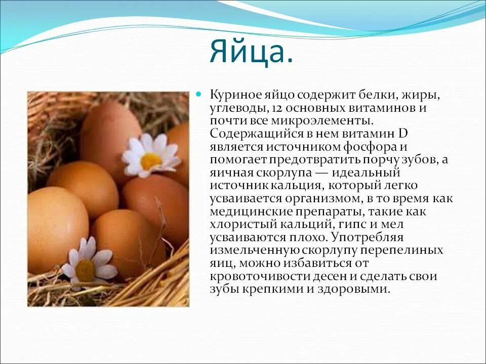 Сколько витаминов в яйце. Сообщение про яйцо. Куриные яйца для презентации. Факты о яйцах. Факты о яйцах куриных.