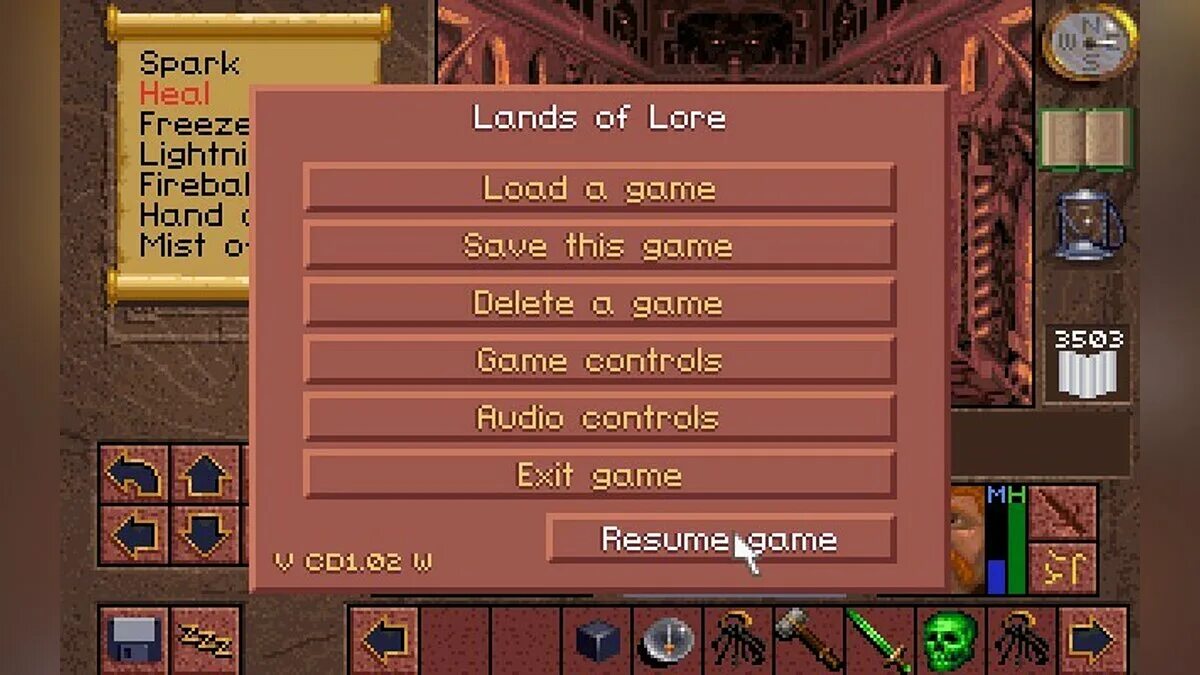 Sparks freeze. Lands of Lore the Throne of Chaos. Lands of Lore прохождение. Lands of Lore 1. Lands of Lore 3.