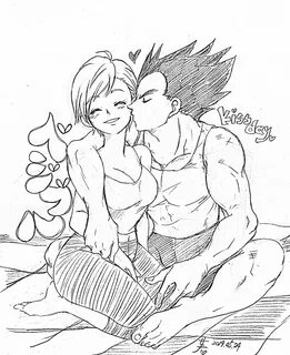 400 notes. vegeta x bulma. prince vegeta. 