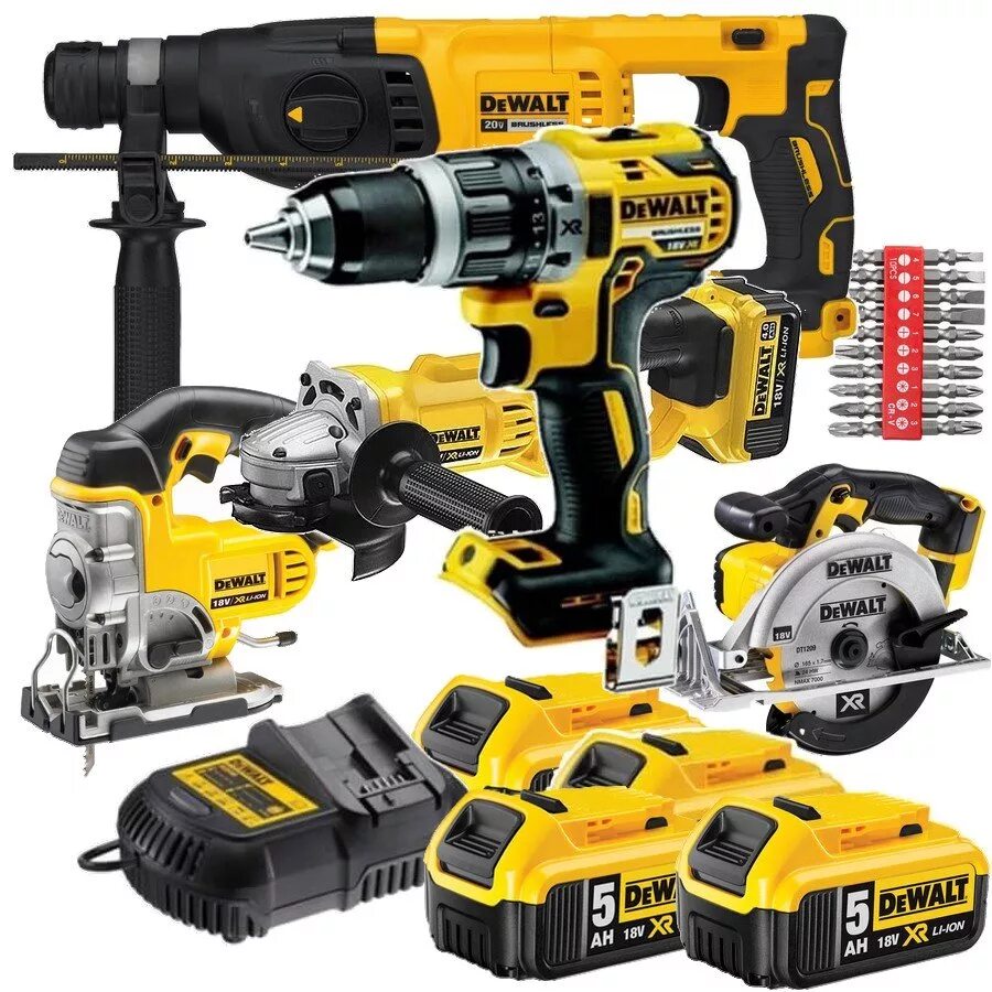 Combo наборы DEWALT. DEWALT набор narzędzi 18v Combo 7шт 4x5ah TSTAK. Аккумуляторный инструмент DEWALT 18v Combo 6szt. Набор DEWALT 4в1. Dewalt набор купить