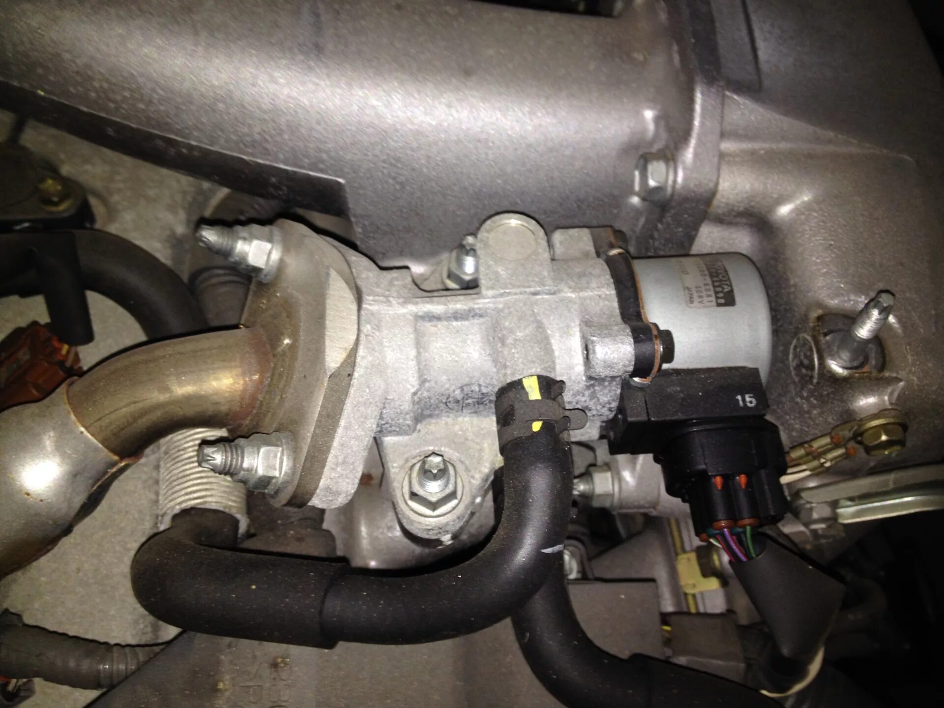 Замена 1jz. Клапан егр 2jz ge. егр на 1jz ge.