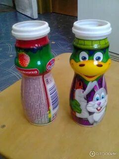 Бутылка из под йогурта