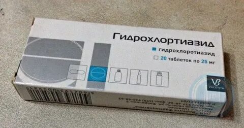 Гидрохлортиазид 25 мг инструкция