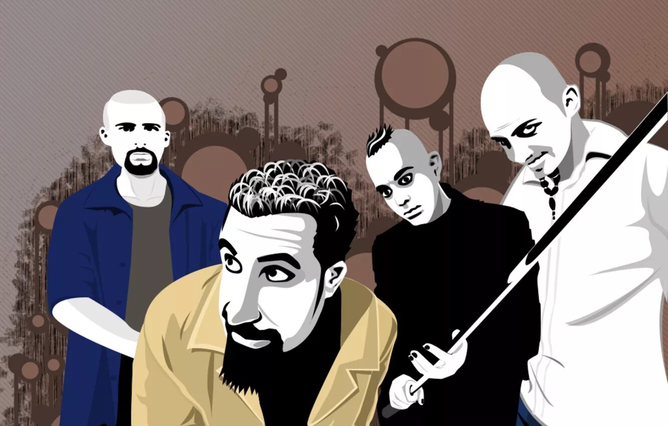 Систем оф а давн. Группа system of a down. system of a down арты. систем оф а довн постер. soad обои.