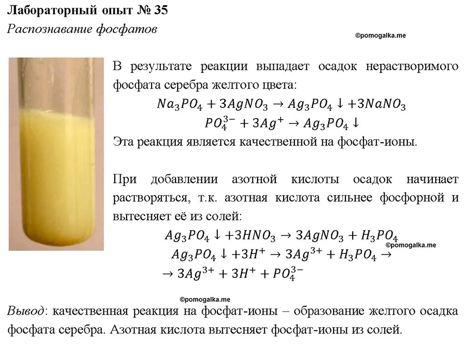 Раствор азотной кислоты и хлорида бария. Лабораторный опыт получения аммиака. Фосфат серебра. Фосфат натрия и фосфат железа 2.