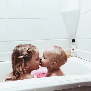 My sister take a shower