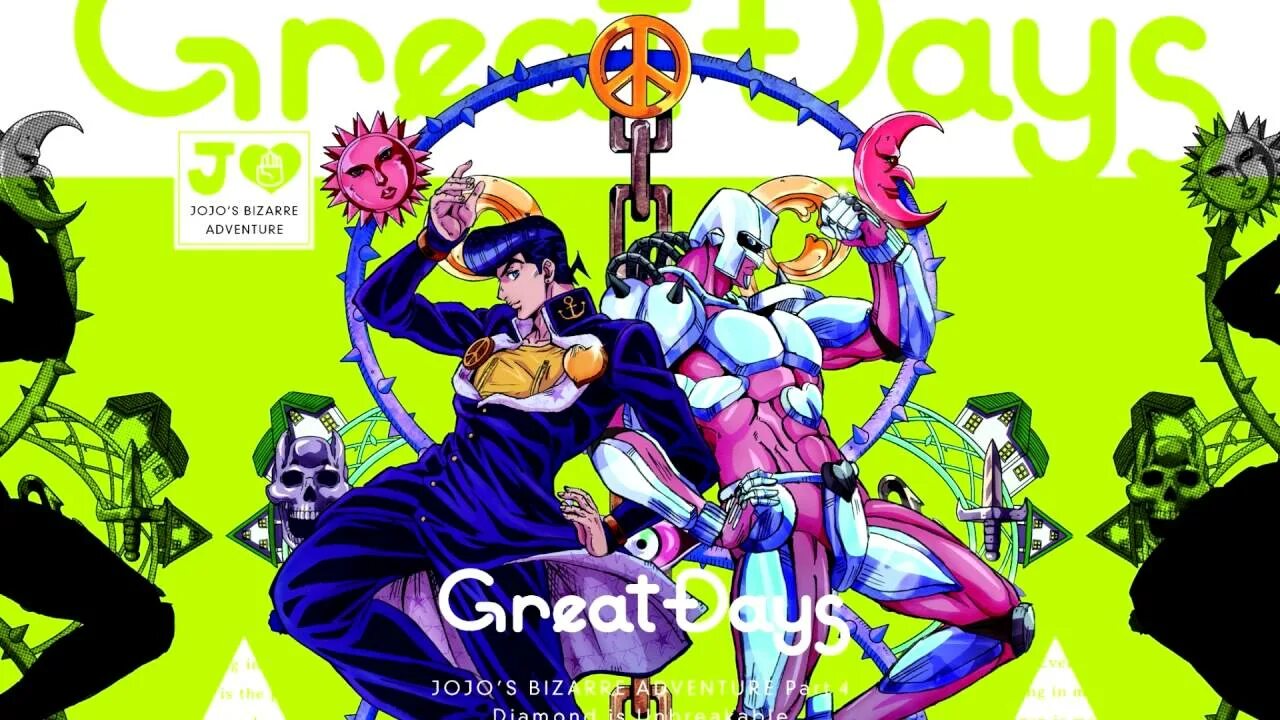 Джоджо 7 опенинг обложка. Опенинг джоджо great days. Брейкдаун брейкдаун джоджо. The great days opening. 4 опенинг джоджо.