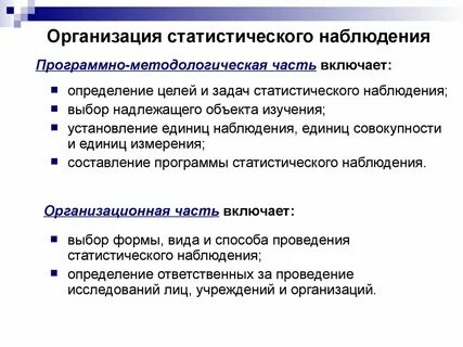 Программа статистического наблюдения представляет собой