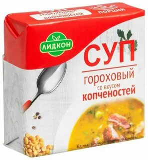 Гороховый брикет с копченостями